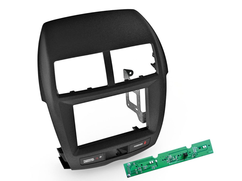 Monteringsram 2-DIN Mitsubishi ASX 2010-2014