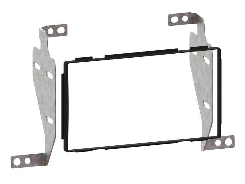 Monteringsram för 2-din stereo, passar Nissan Juke 2010-2019.