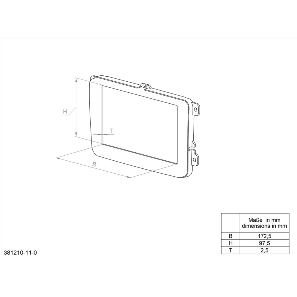 Monteringsram 2/1-din Nissan 350Z 2006-2010