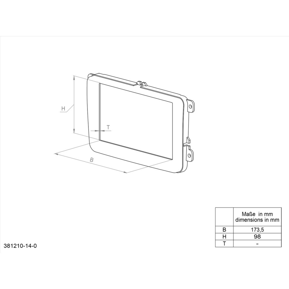 Monteringsram 2-din Nissan Altima 05-06