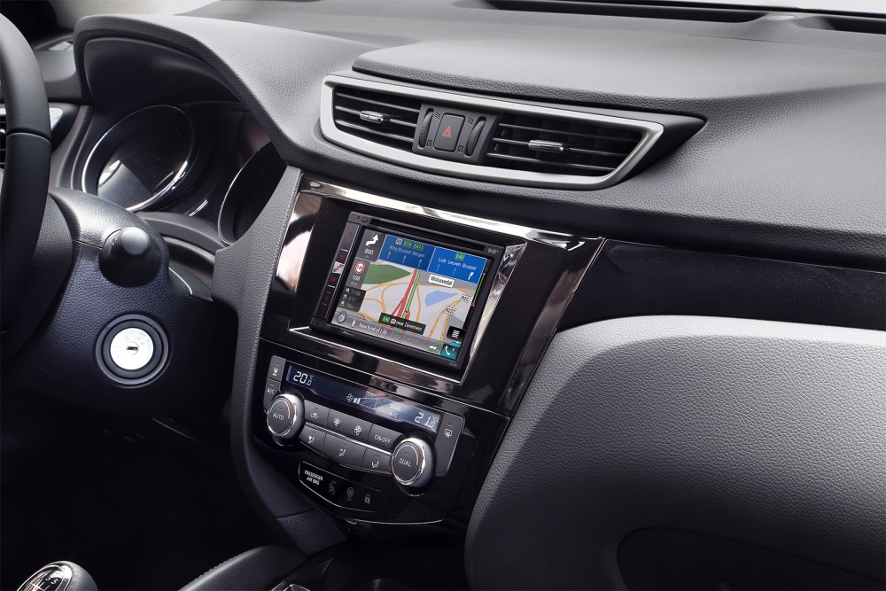 Monteringsram 2-DIN Nissan Qashqai/X-Trail