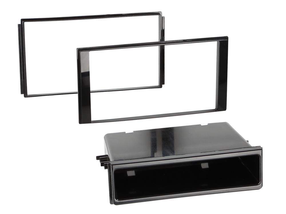 Monteringsram för bilstereo till Nissan Navara 2010-2019.