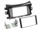 Monteringsram 2-DIN Nissan/Renault, piano black Monteringsram 2-DIN Nissan/Renault, piano black