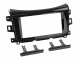 Monteringsram 2-DIN Nissan/Renault, piano black Monteringsram 2-DIN Nissan/Renault, piano black