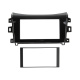 Monteringsram 2-DIN Nissan/Renault, piano black Monteringsram 2-DIN Nissan/Renault, piano black