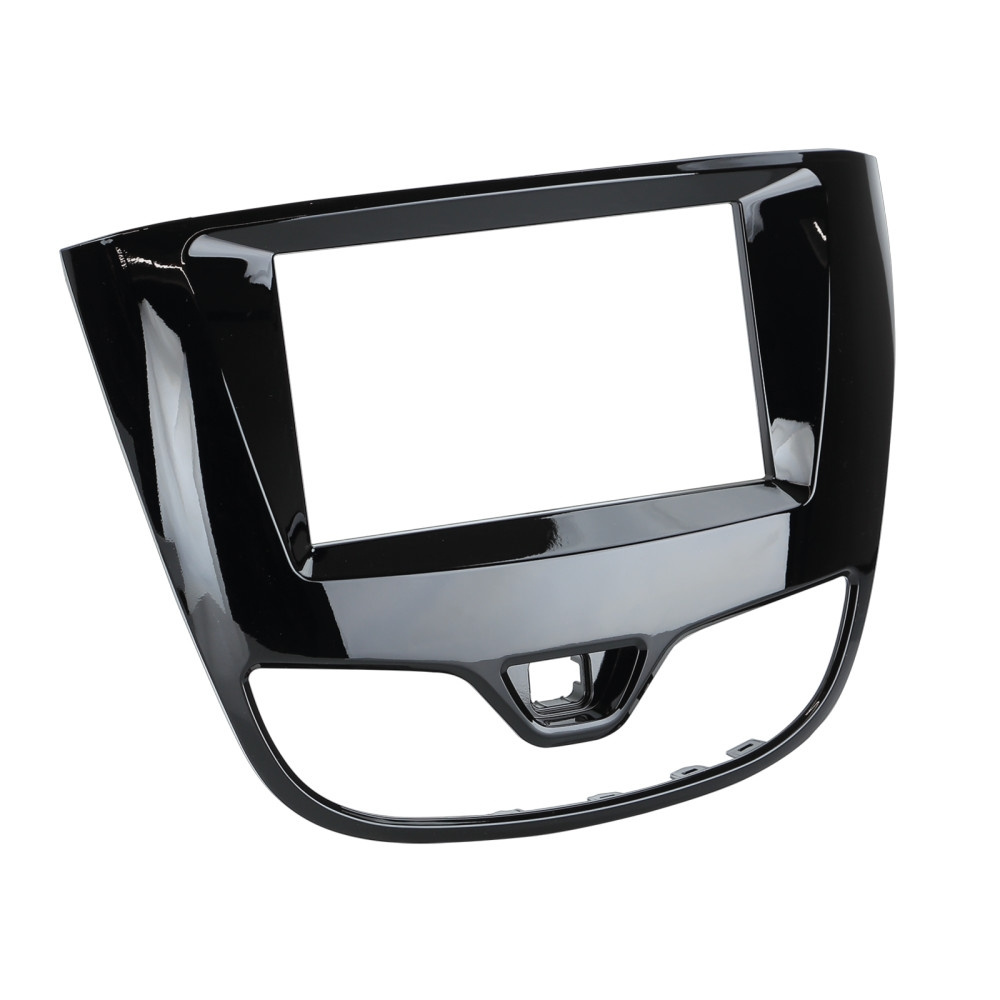 Monteringsram 2-DIN Opel Karl 2017-2019, piano black