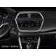Monteringsram 2-DIN Suzuki SX4 S-Cross, svart Monteringsram 2-DIN Suzuki SX4 S-Cross, svart