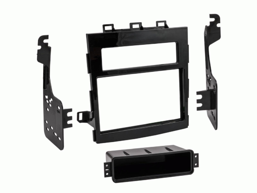 Monteringsram 2-DIN med prylfack Subaru Impreza/Crosstek