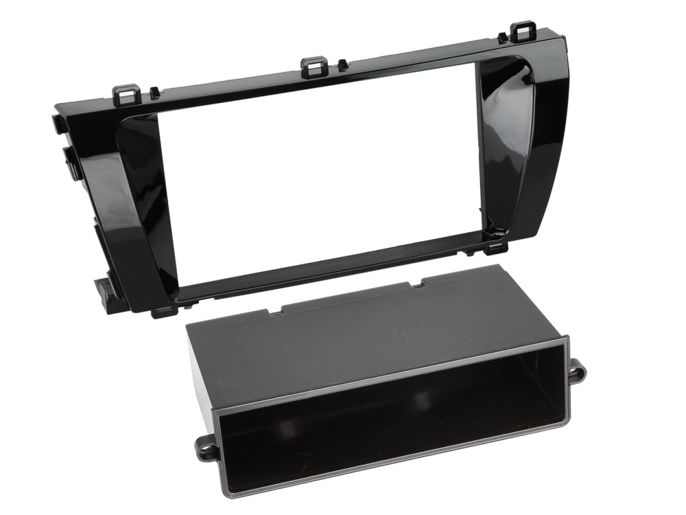 Monteringsram 2-DIN Toyota Corolla, svart