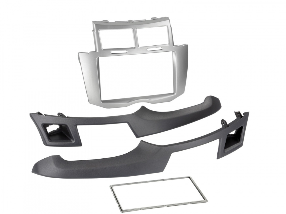 Monteringsram för bilstereo, anpassad för Toyota Yaris 2006-2011.