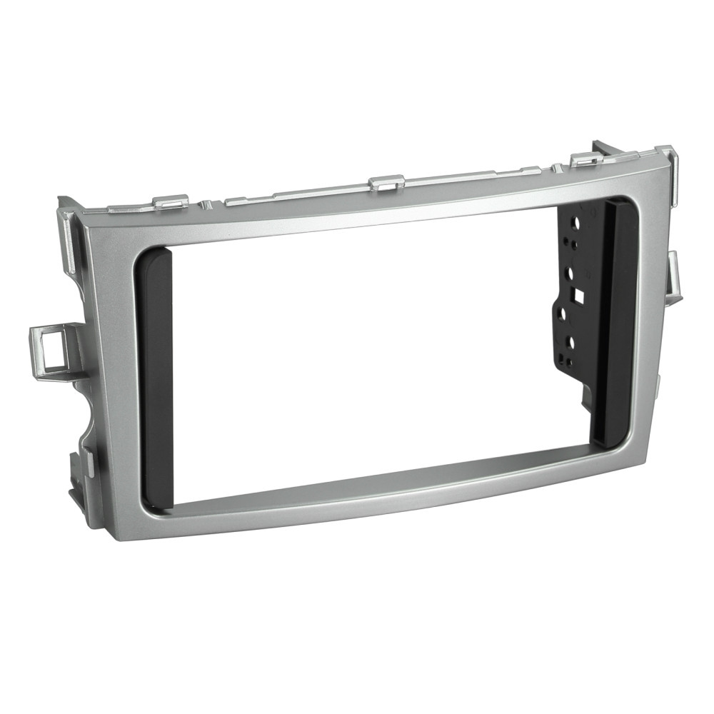 Monteringsram 2-din Toyota Verso 2009-2018 Silver