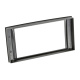 Monteringsram 2-DIN VW T5/Touareg, svart Monteringsram 2-DIN VW T5/Touareg, svart