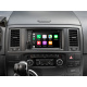 Monteringsram 2-DIN VW T5/Touareg, svart Monteringsram 2-DIN VW T5/Touareg, svart