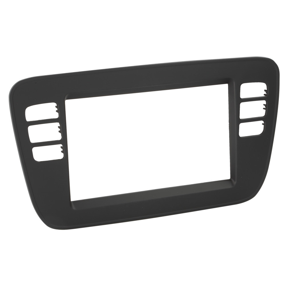 Monteringsram 2-DIN Seat/Skoda/VW, svart