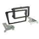 Monteringsram 2-DIN Skoda Rapid, svart Monteringsram 2-DIN Skoda Rapid, svart