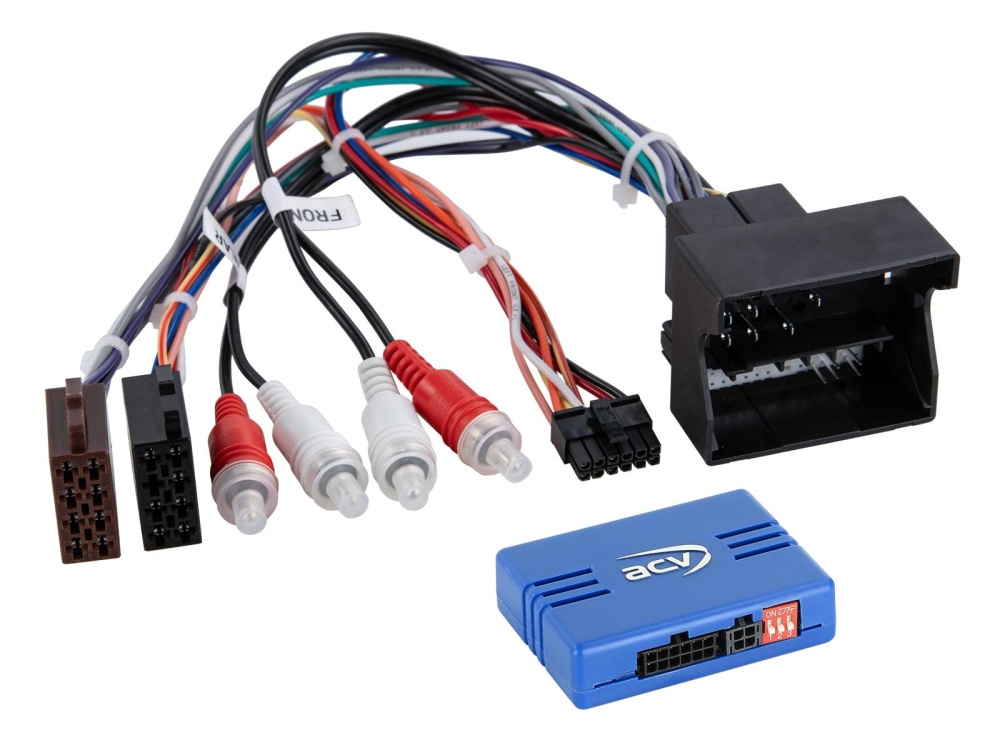 Rattstyrningskablage Audi/Seat Exeo Quadlock Amp >RCA