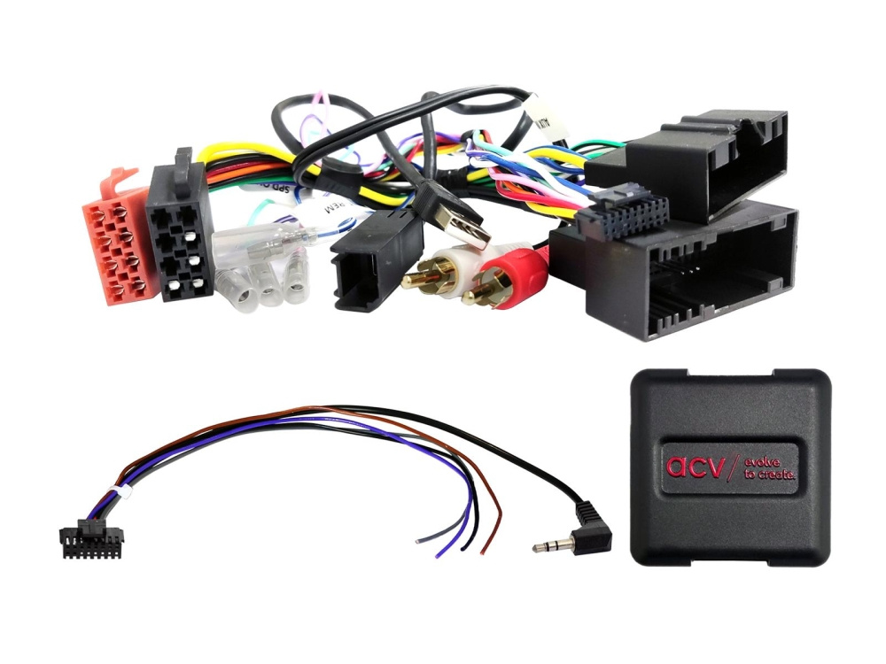 Rattstyrningskablage Ford 24-pin USB/AUX