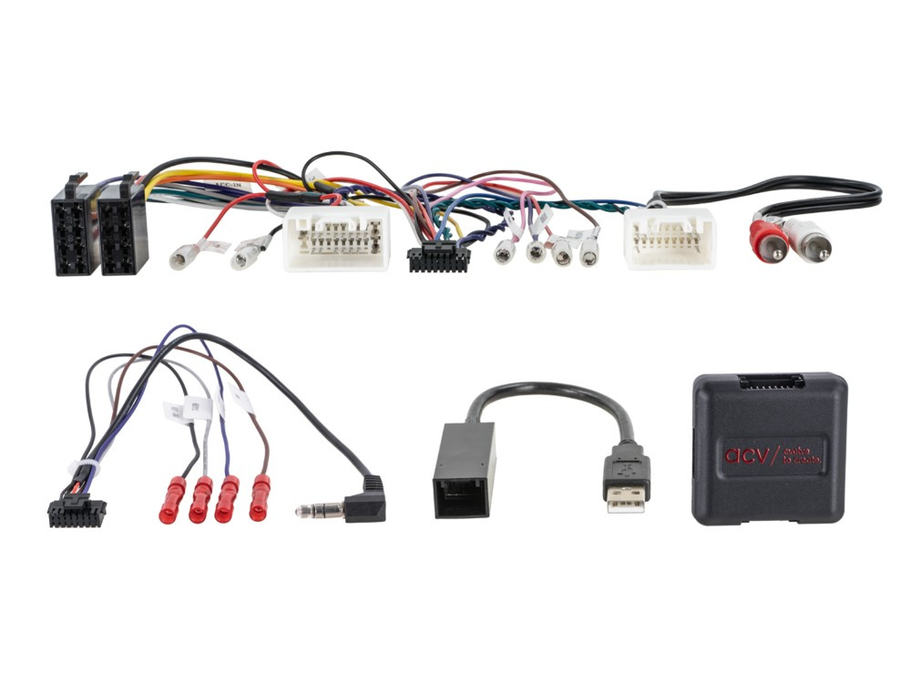 Rattstyrningsadapter Mitsubishi Rockford Fosgate