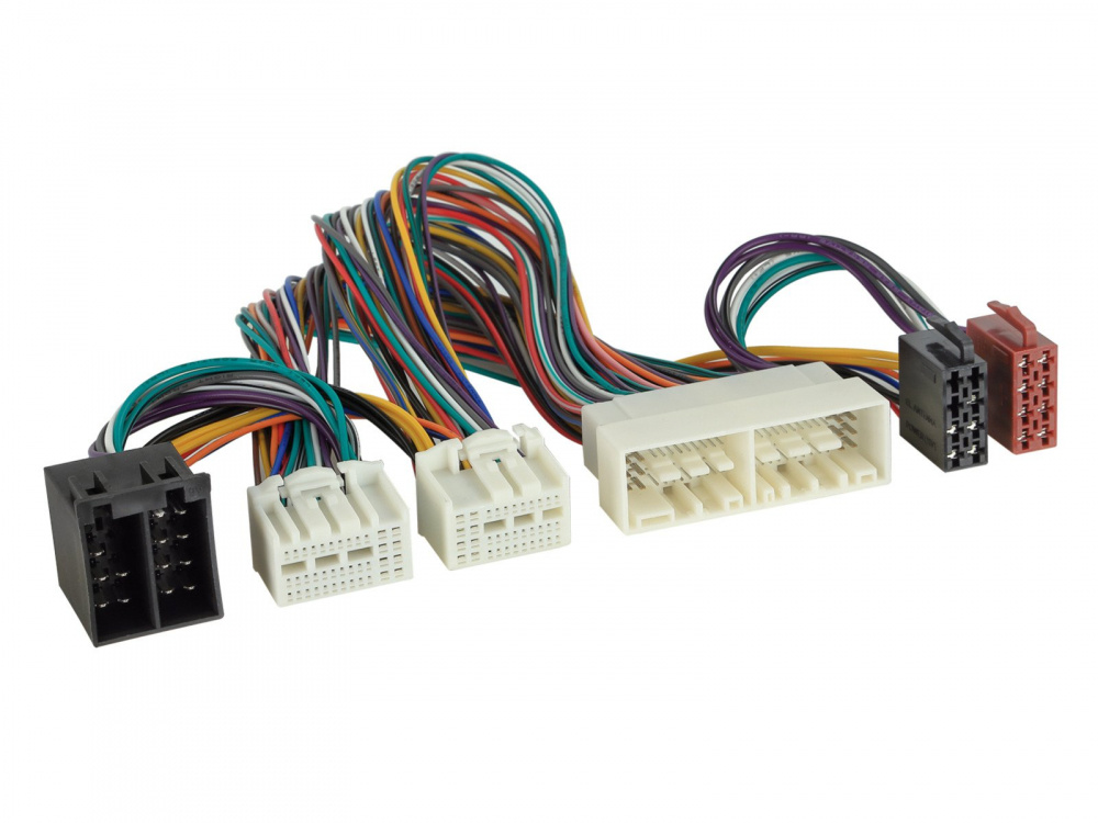 SOT-kablage för Kia/Hyundai 35-pin/38-pin, anslutningar och färgade kablar.