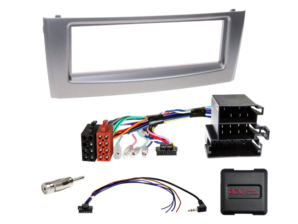 1-DIN Kit Fiat Grande Punto/Linea anthracit