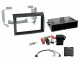 ACV Installationskit 2-DIN med prylfack Citroen/Fiat/Opel/Peugeot, svart ACV Installationskit 2-DIN med prylfack Citroen/Fiat/Opel/Peugeot, svart