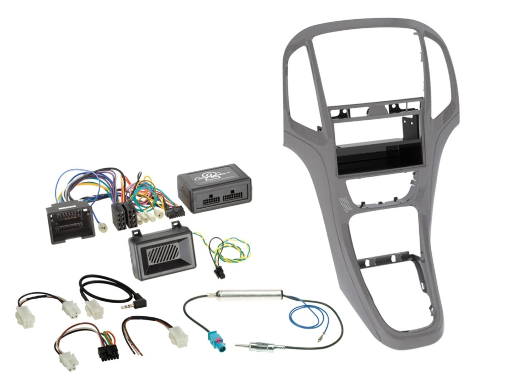 2-DIN Kit med prylfack Opel Astra J 2009-2018