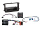 1/2-DIN Installationskit med prylfack Seat/Skoda/VW 1/2-DIN Installationskit med prylfack Seat/Skoda/VW
