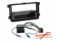 1/2-DIN Installationskit med prylfack Seat/Skoda/VW 1/2-DIN Installationskit med prylfack Seat/Skoda/VW