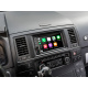 ACV Installationskit 1/2-DIN med prylfack, VW T5/Touareg ACV Installationskit 1/2-DIN med prylfack, VW T5/Touareg