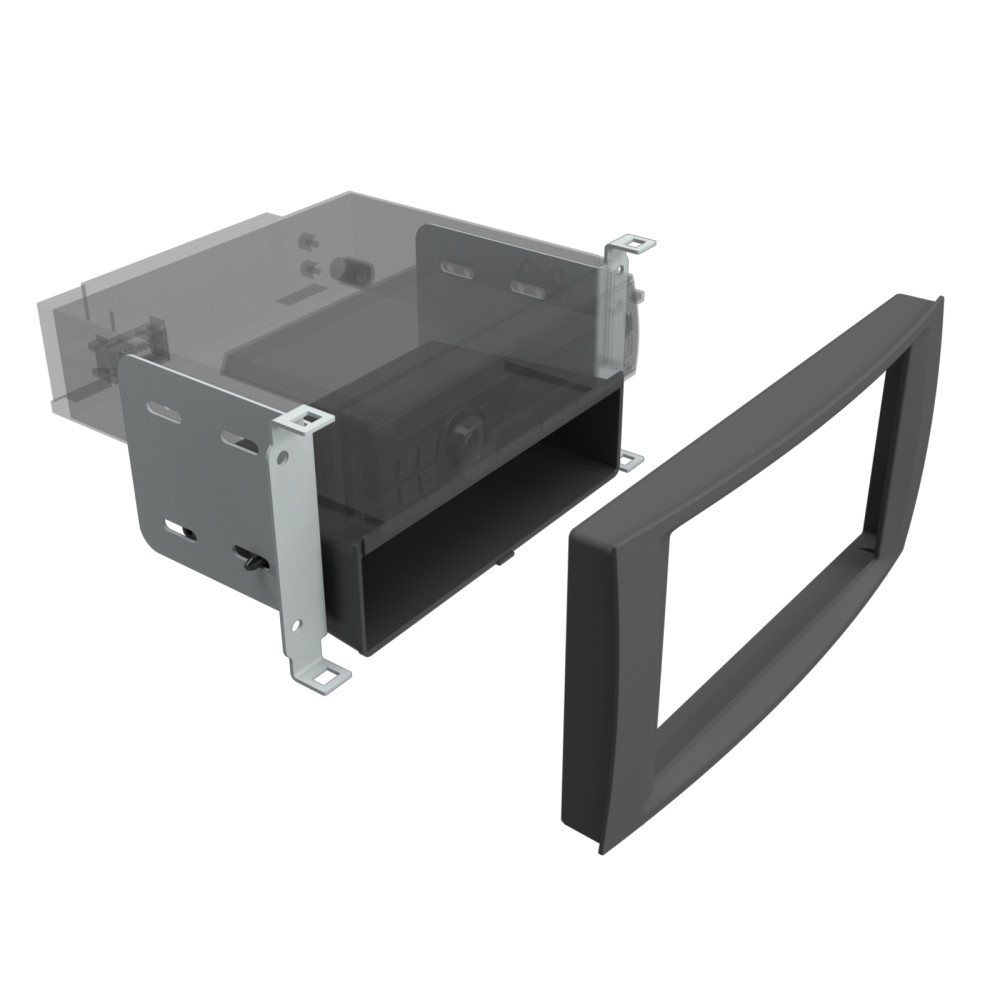 ACV Installationskit 1/2-DIN med prylfack, VW T5/Touareg