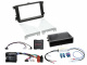 Installationskit 2-DIN med prylfack Seat/Skoda/VW Installationskit 2-DIN med prylfack Seat/Skoda/VW