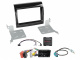 2-DIN Kit Citroen/Fiat/Opel/Peugeot, med OEM HU Rattstyrning 2-DIN Kit Citroen/Fiat/Opel/Peugeot, med OEM HU Rattstyrning