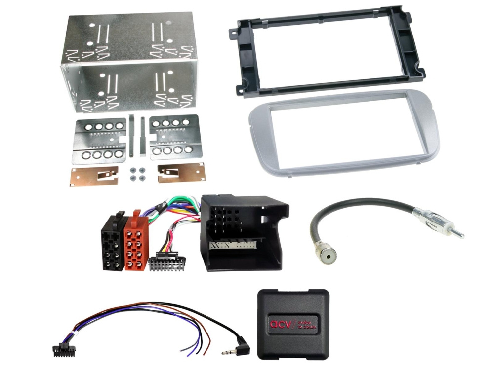 2-DIN Kit Ford olika bilar silver SWC