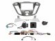 2-DIN Kit Ford Custom 2012-2016, phoenix silver 2-DIN Kit Ford Custom 2012-2016, phoenix silver