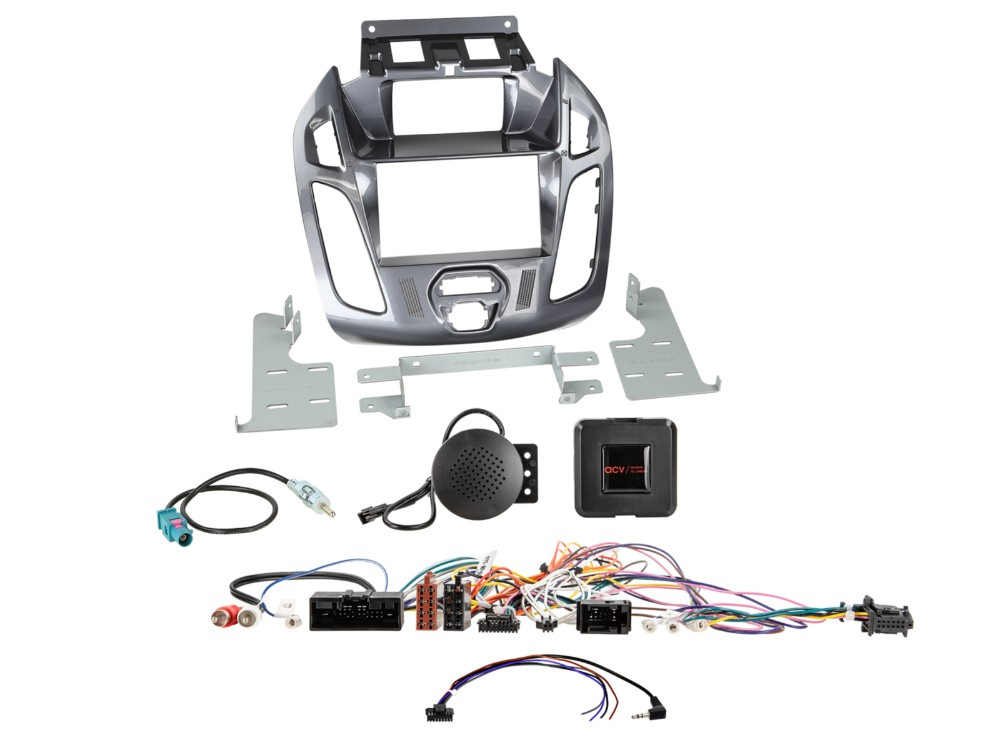 ACV Monteringsram 2-DIN Transit Connect, nebula