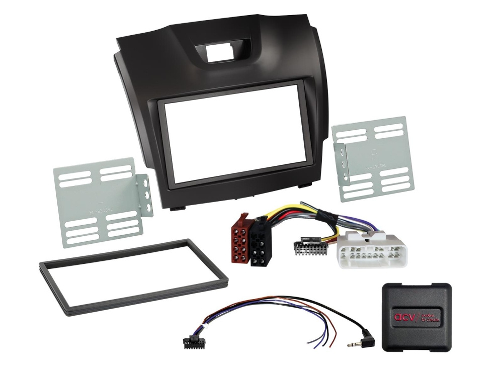 ACV Installationskit 2-DIN Chevrolet/Isuzu, Rattstyrning