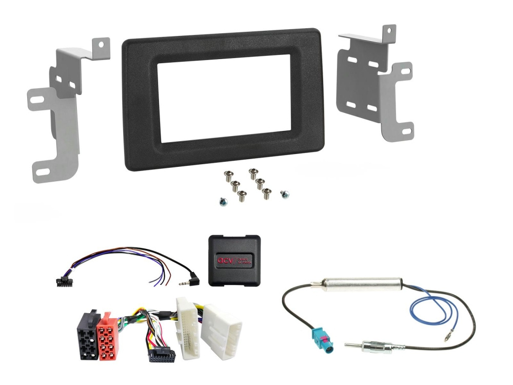 ACV Installationskit 2-DIN Nissan/Opel/Renault