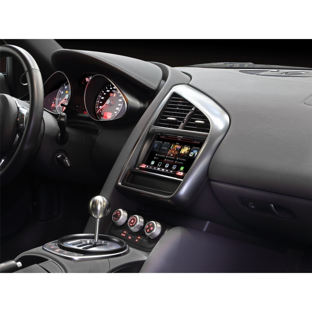 ACV Installationskit 2-DIN Audi R8 svart