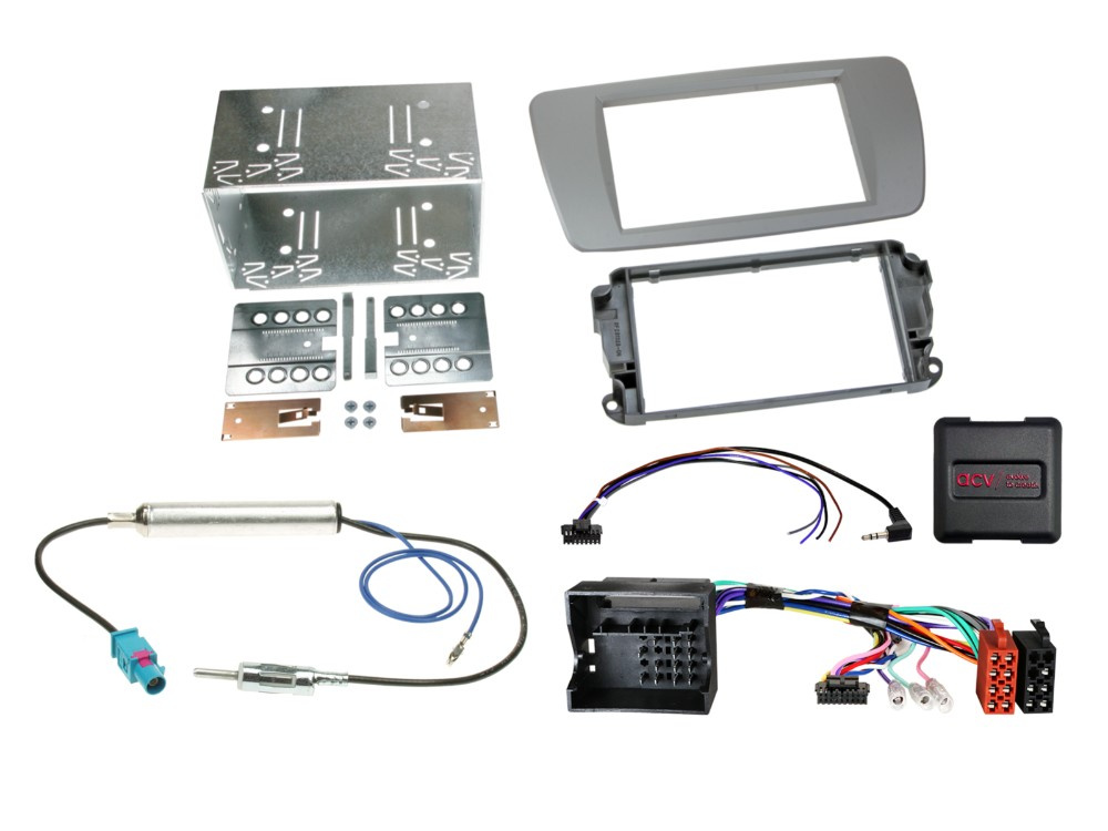ACV Installationskit 2-DIN Seat Ibiza dublin grey