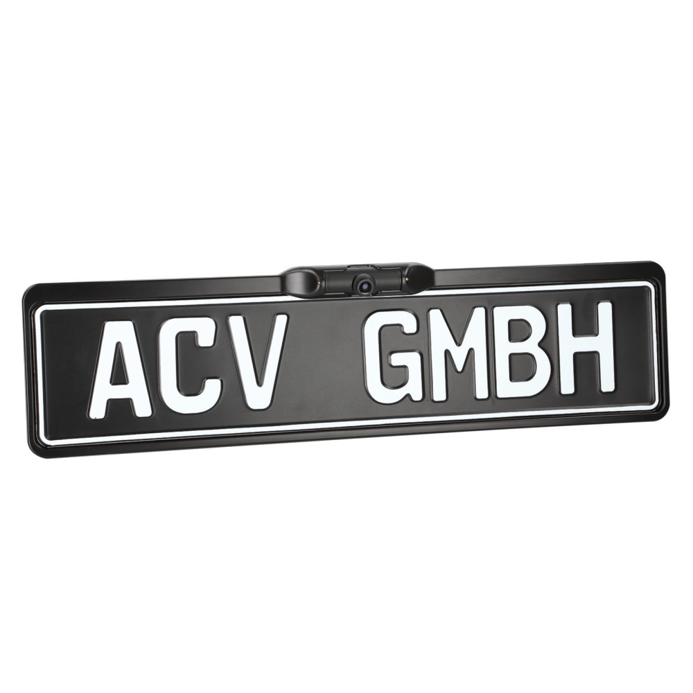 ACV Backkamera registreringsskylthållare EU