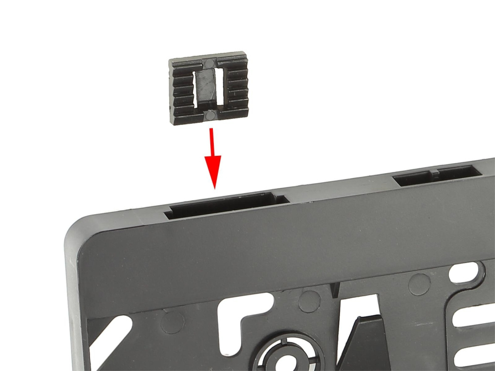 ACV Backkamera med nummerskylthållare EU