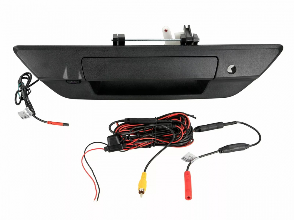 Backkamerahantag för Toyota Hilux 2016-2020 med anslutningskablar.