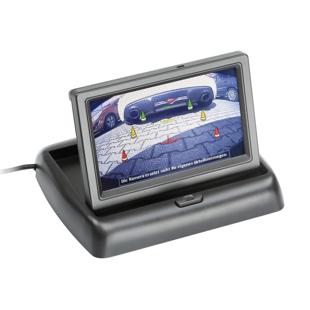 Fällbar monitor 4,3