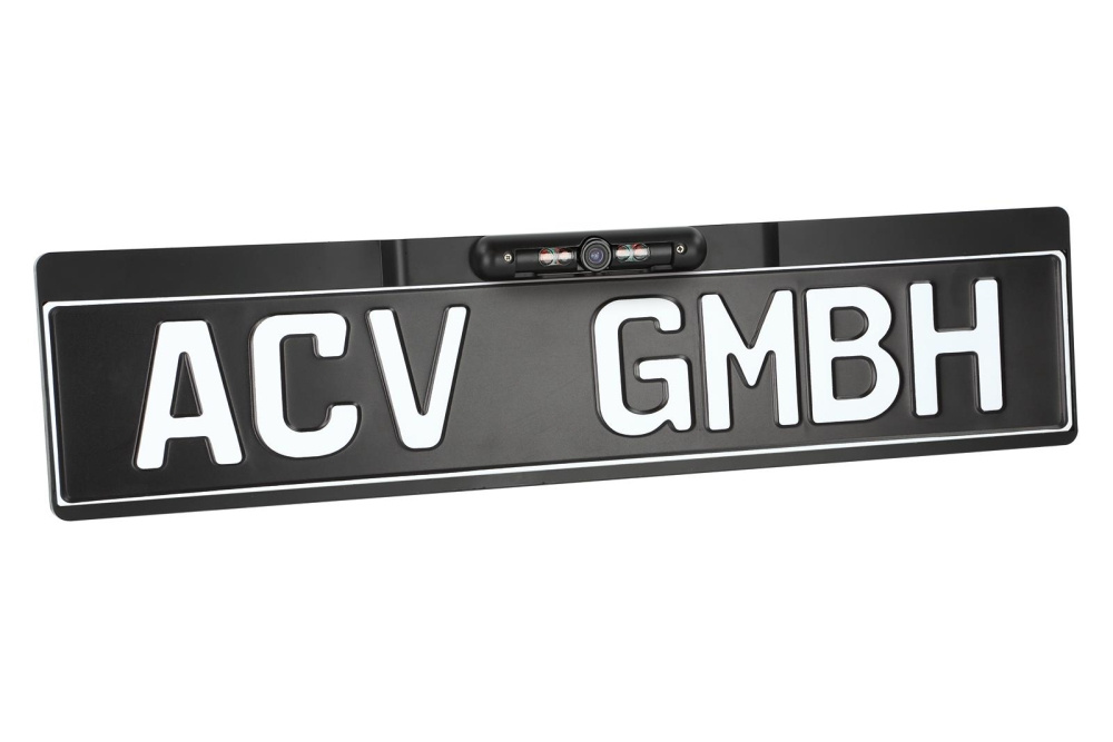 ACV Backkamera med nummerskyltshållare