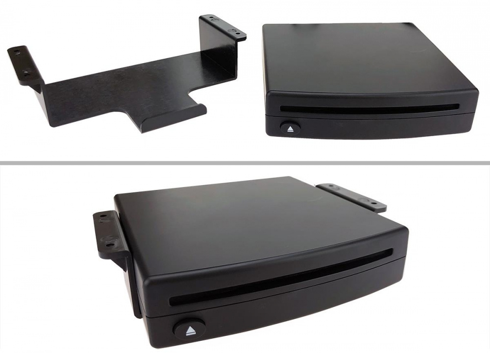 CD-spelare för bilar, USB-anslutning, inkluderar monteringsfäste.