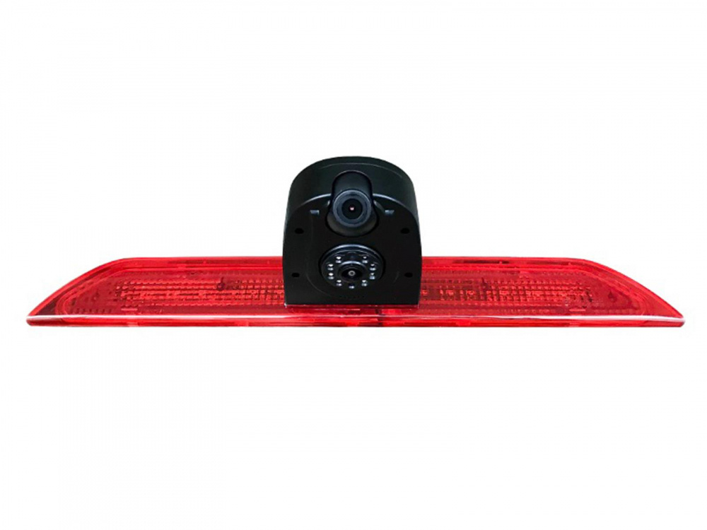 Backkamera med röd belysning, avsedd för Ford Transit 2014-2019.