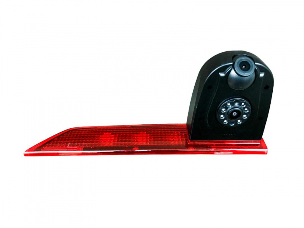 Backkamera med röd lins för Ford Transit Custom, 2012-.