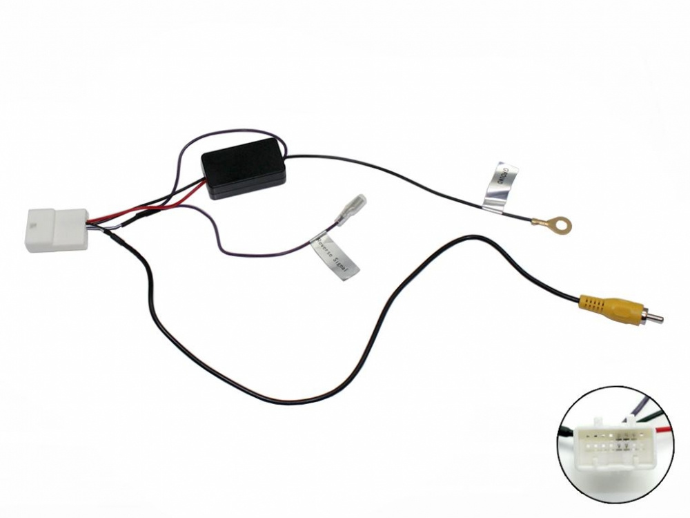 Kabeladapter för backkamera til Kia Carens/Sportage, 16-pin.