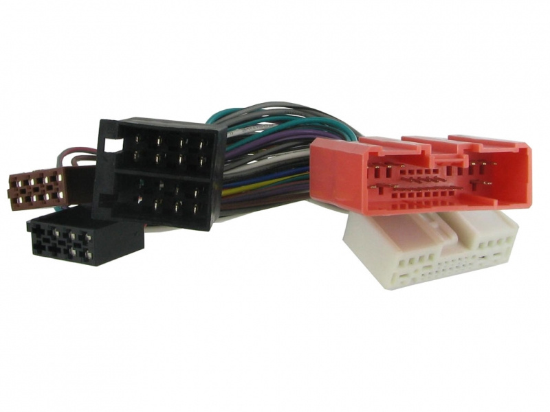 Kablage med flera kontakter för Mazda-modeller.