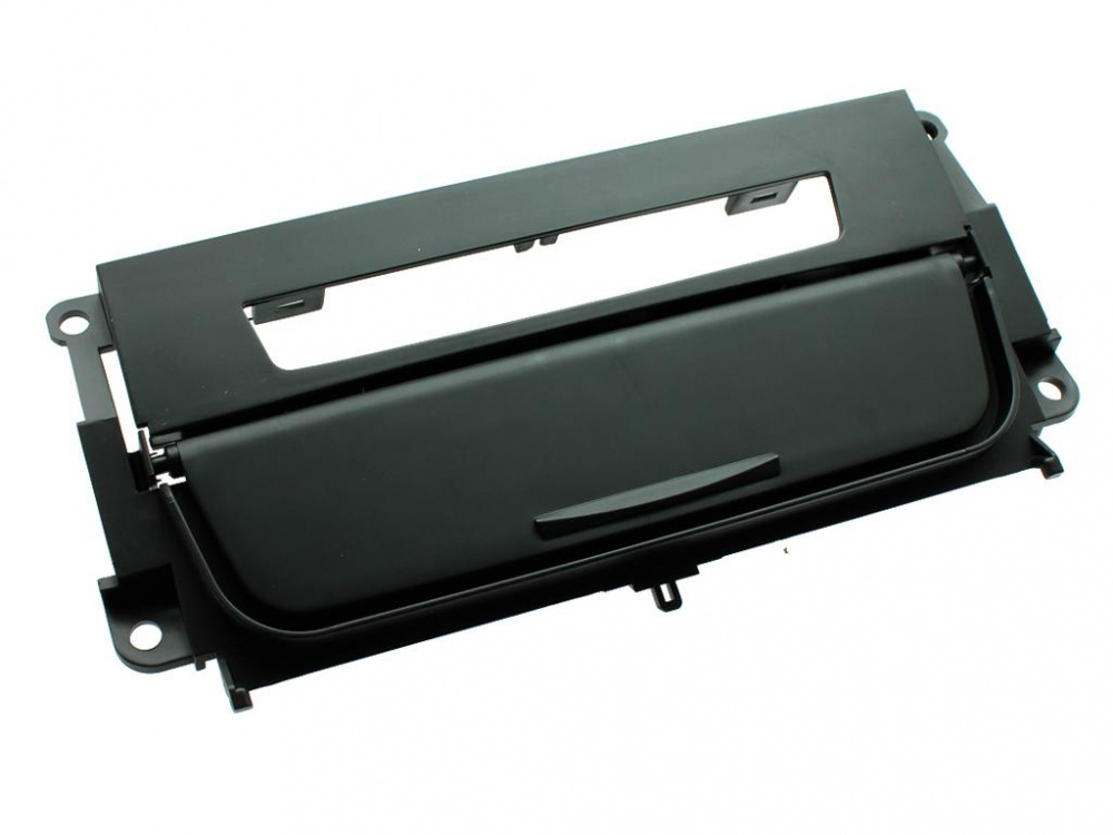 Ifyllningskit för askkopp till BMW E90/E91 2005-2012, svart plastdetalj.